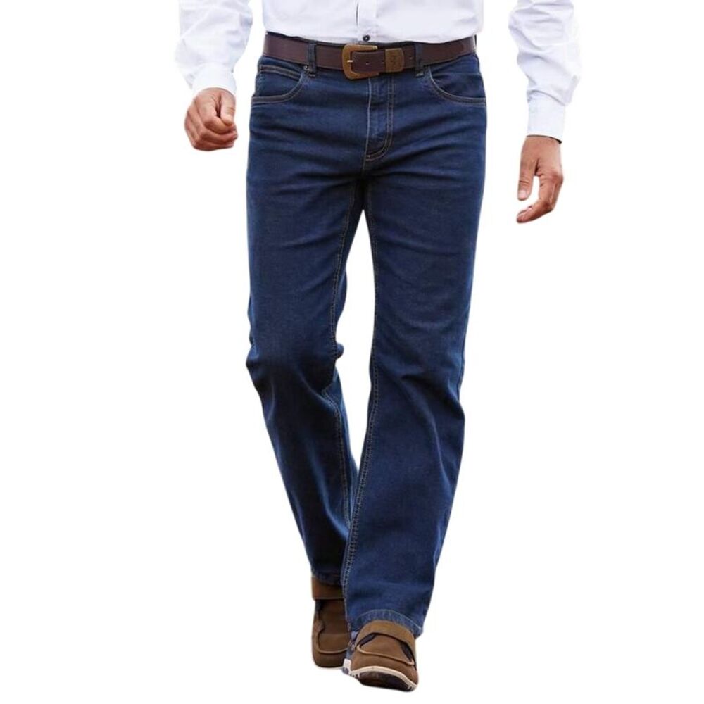 Atlas For Men Mens Regular Jeans / Dark Blue